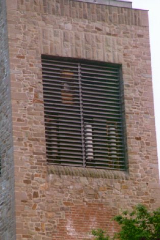 Kirche Christi-Auferstehung - Sender- und Richfunkantennen