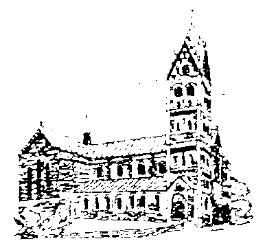 Herz-Jesu-Kirche - Zeichnung aus Pfarrbrief