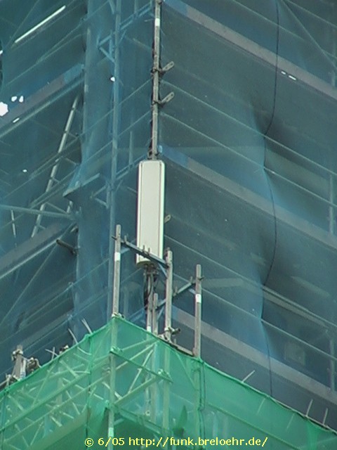 Pauluskirche - Sektorantennen nach auen verlegt