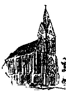 St. Theresia - Zeichnung (Ausschnitt)