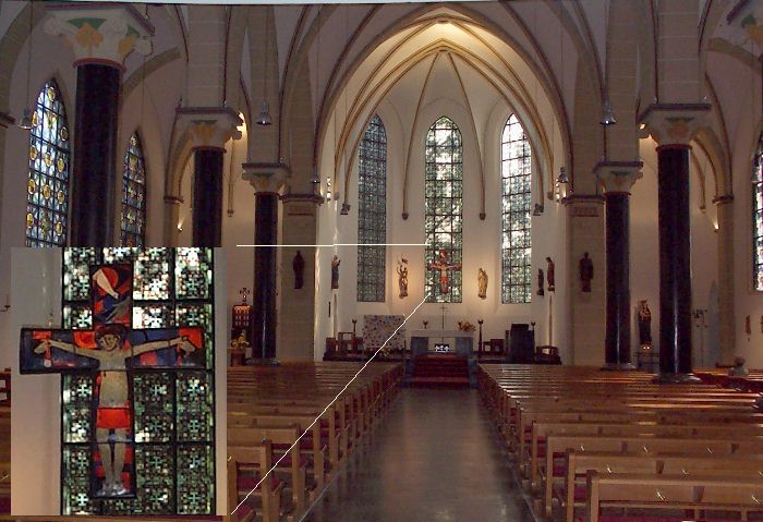 St. Maurtius - Innenansicht