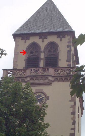  St. Apollinaris - Kirchturm (Stirnseite)