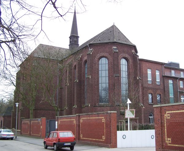 Franziskanerkirche St. Barbara - Rckansicht