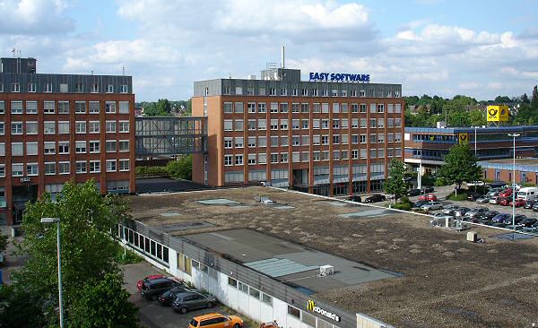 Brogebude der EASY SOFTWARE am Hauptbahnhof Mlheim/Ruhr